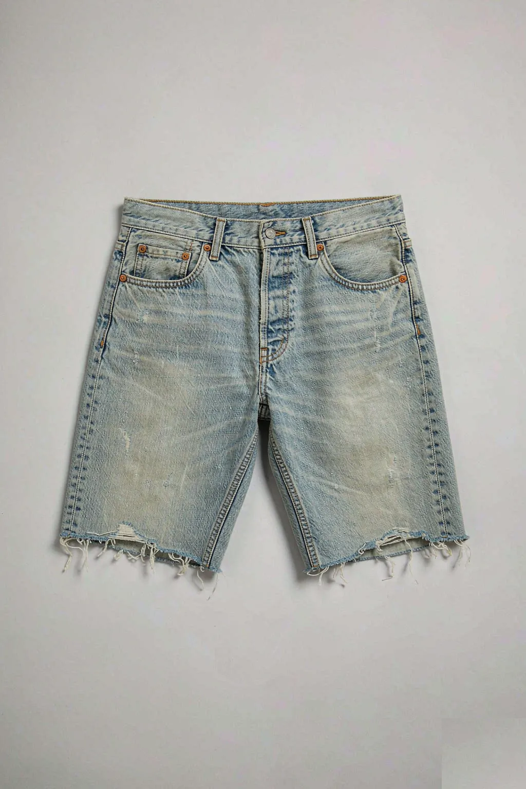Cut-off Denim Shorts